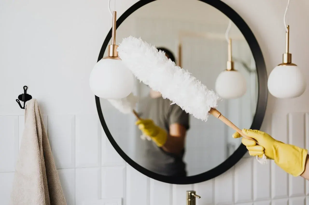 cleaning service madeira beach cleaning mirror